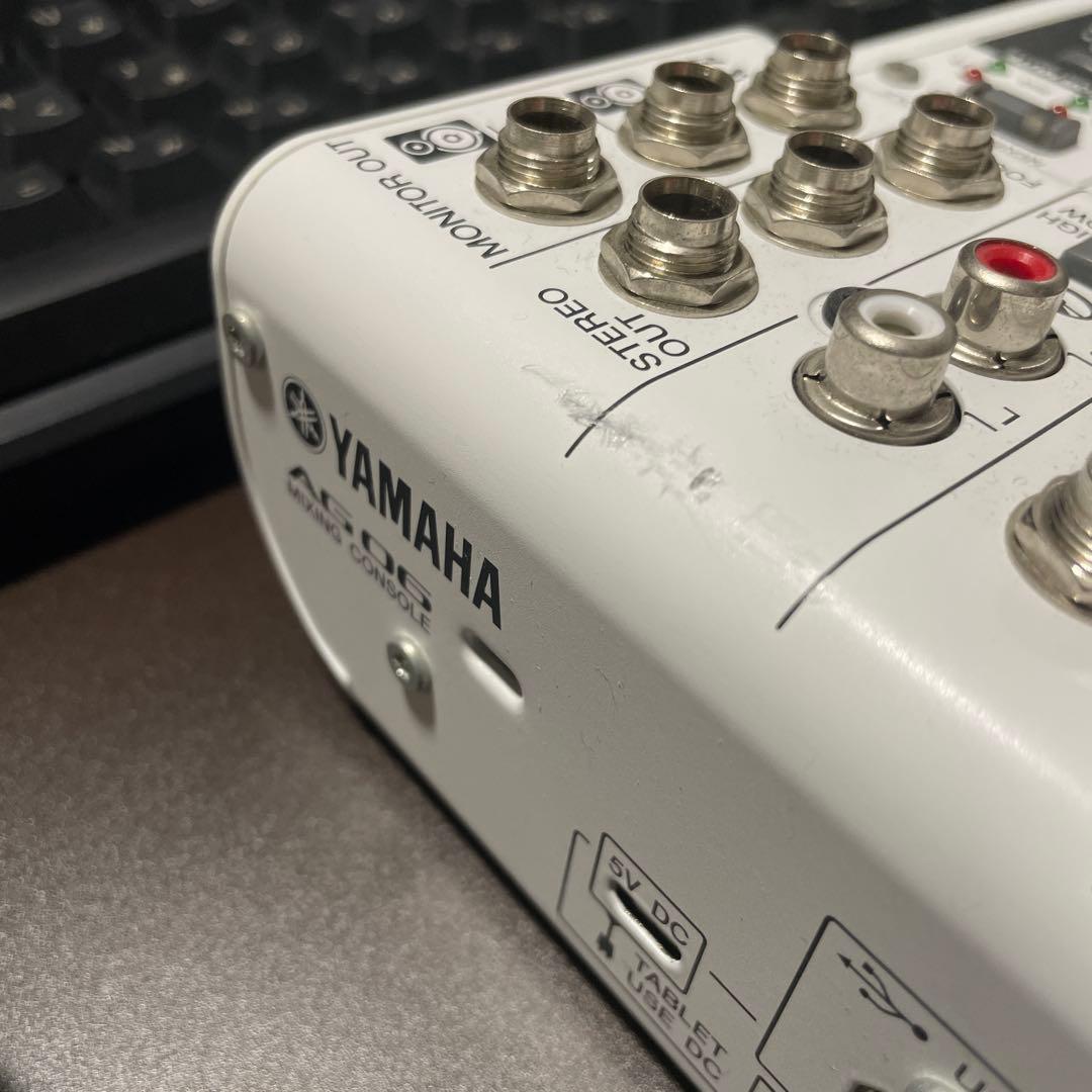 おまけ付き Yamaha AG06 オーディオインターフェイス