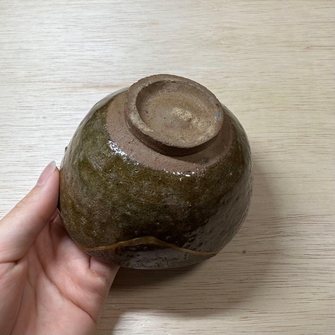 古唐津 青唐津 茶碗 陶片 桃山時代 江戸時代 金継ぎ 初期伊万里 古美術
