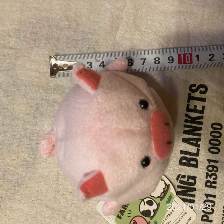 ブタ　ファームシリーズ　かわいい　コロコロ　ふわふわ