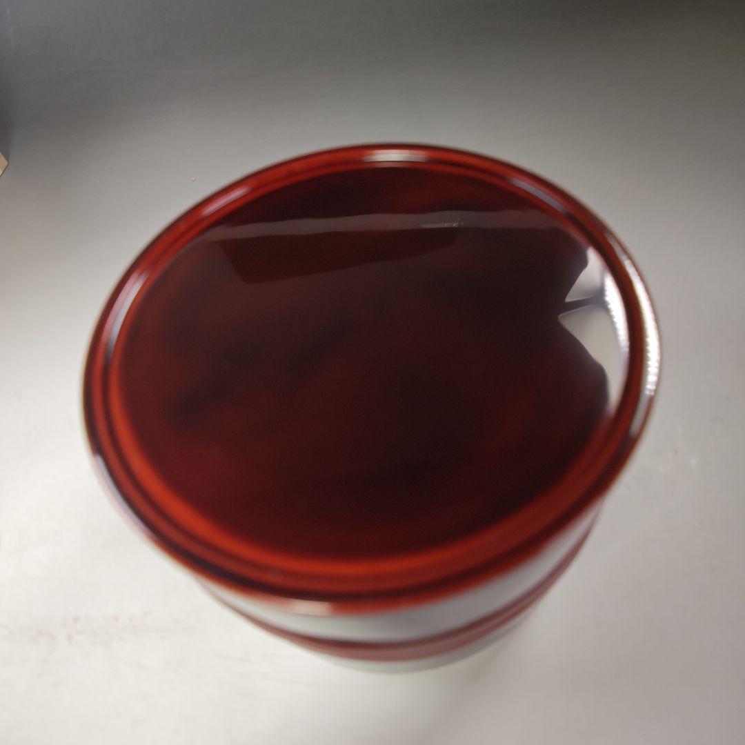 イ986 健水『中村宗悦』『鮨桶　健水　共箱』漆塗　茶道具