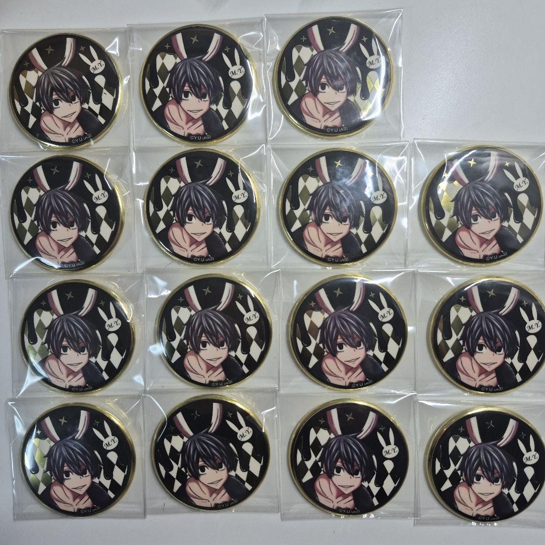 桃源暗鬼 淀川真澄 バニー メディコス 缶バッジ 15個