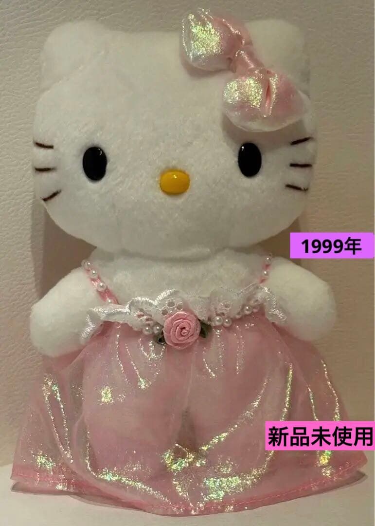 激レア Sanrio サンリオ　x エコー　非売品　キティ　ピンクドレス 新品