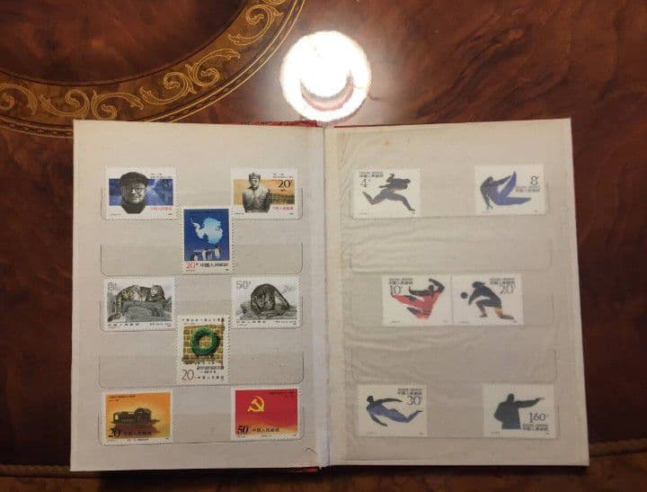 コレクション未使用中国切手・全種類揃い・1986年～1991年発行・合計102枚