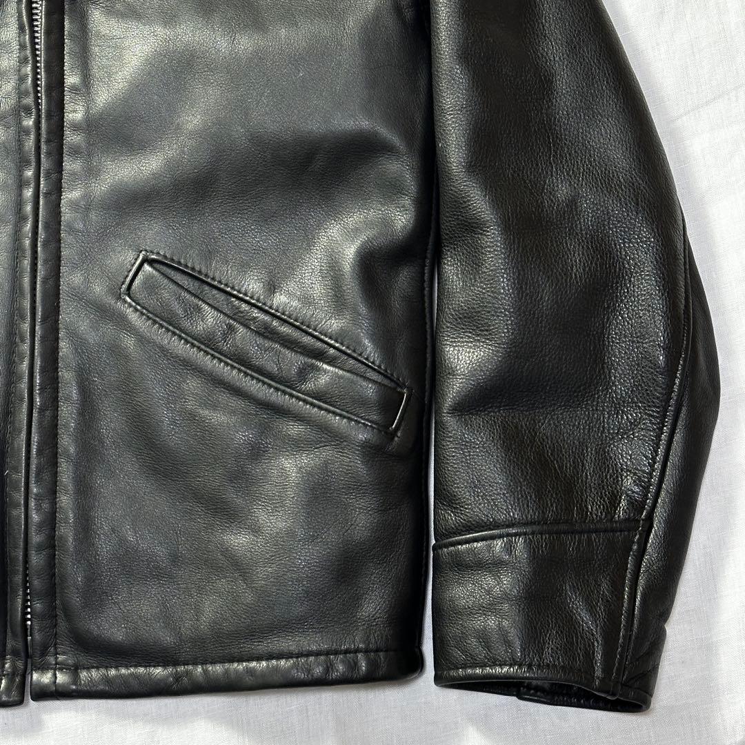 USA製 ショット レザージャケット シングルライダース 544 スタッズ 黒