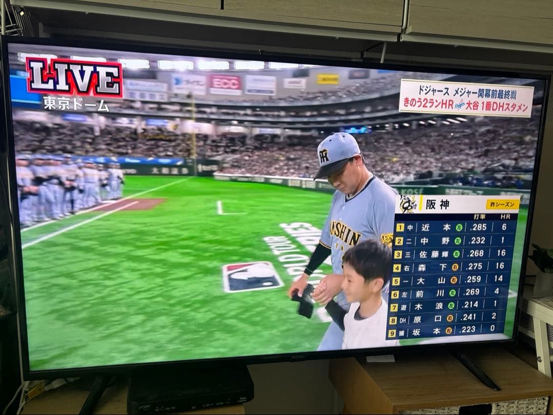 50V 4K液晶テレビ アイリスオーヤマ 50型