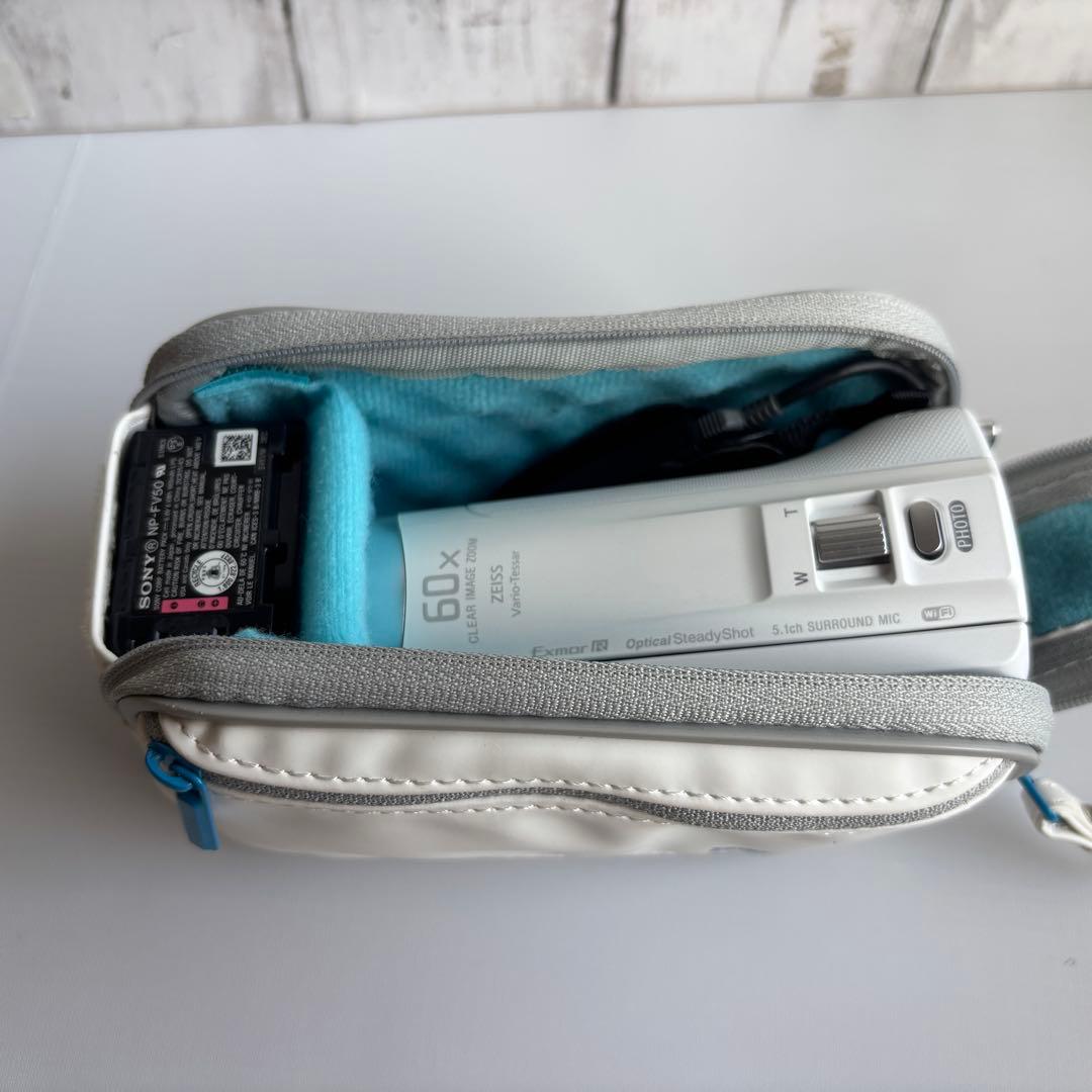 SONY HDR-CX480 ビデオカメラ 本体　バッテリー2個