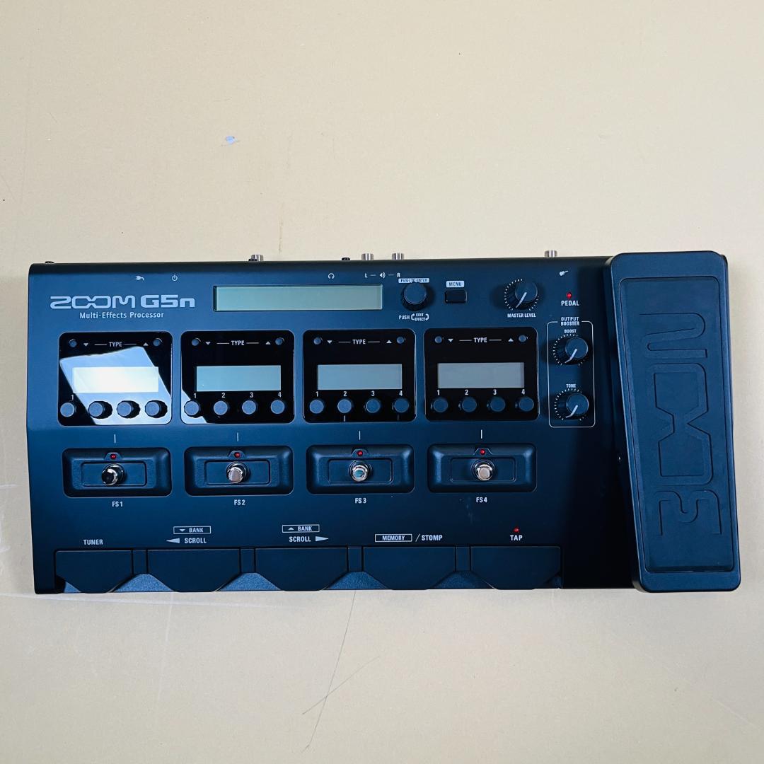 Zoom G5n マルチエフェクター 電源コード付属 美品