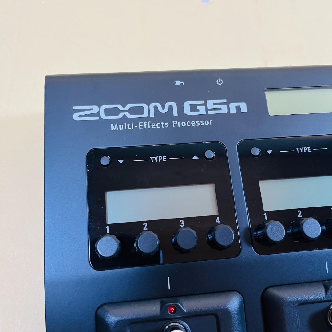 Zoom G5n マルチエフェクター 電源コード付属 美品