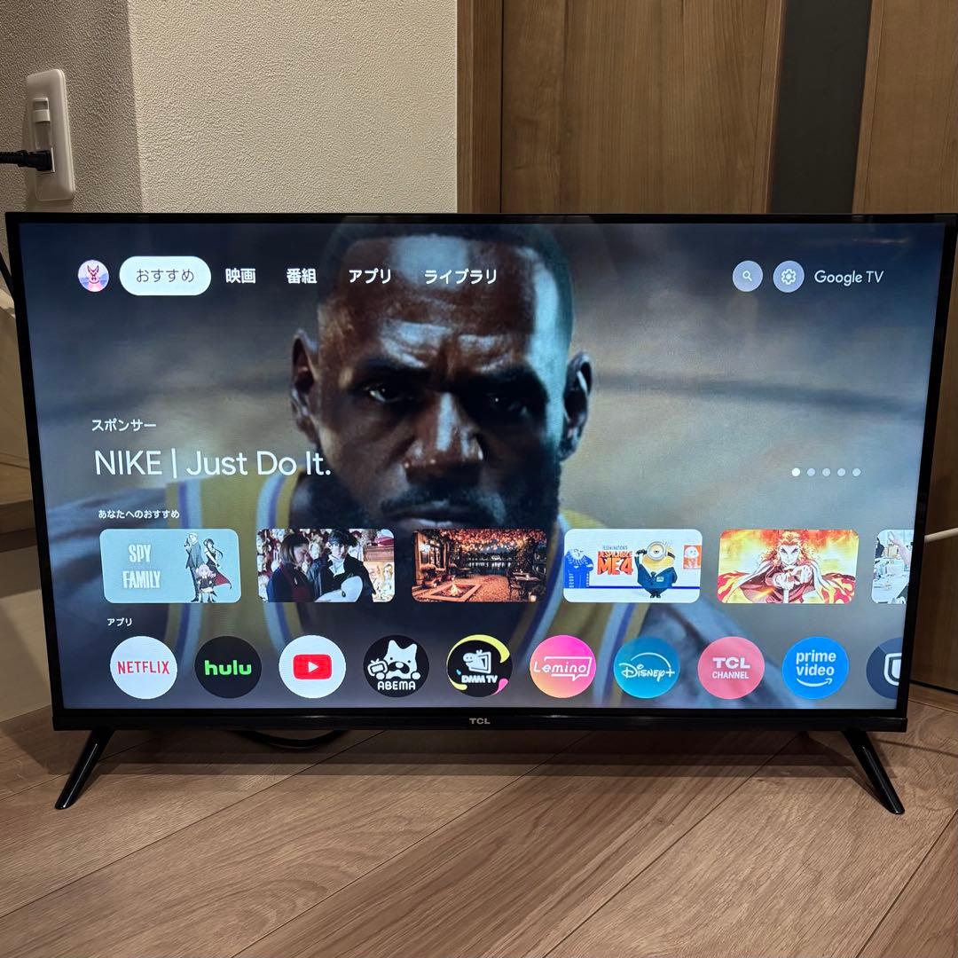 2025年製TCL 32インチ フルハイビジョン 液晶テレビ 32S5400