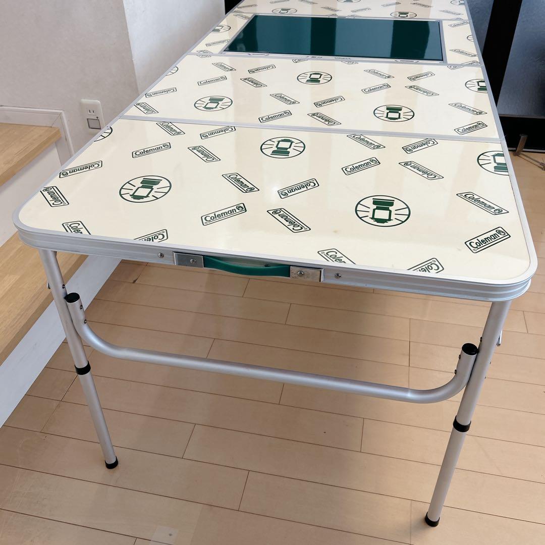 コールマン4つ折りBBQテーブル チャコールグリルセット