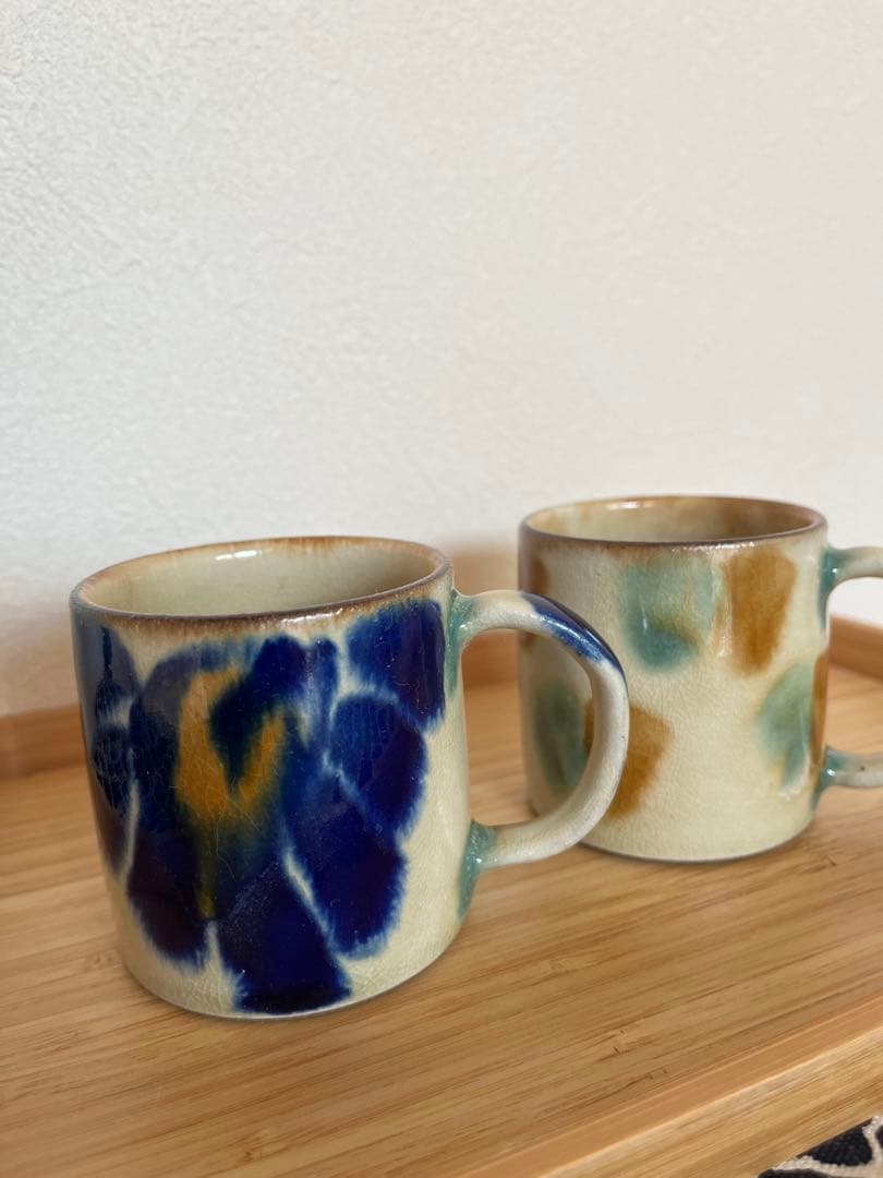 やちむん 陶器製マグカップ 2個セット