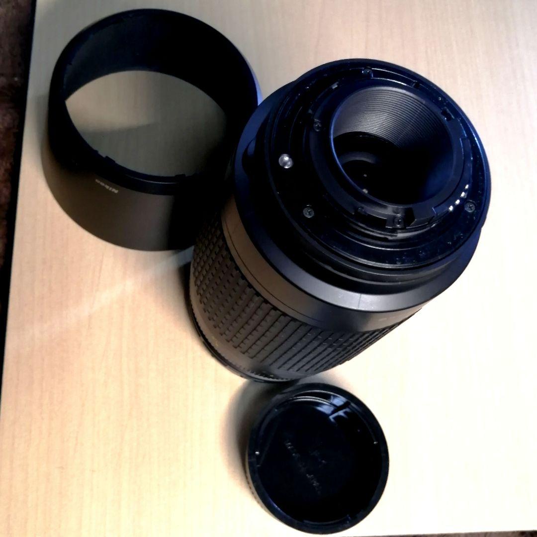NikonAF NIKKOR ズームレンズ レンズフード付き 70ー300mm