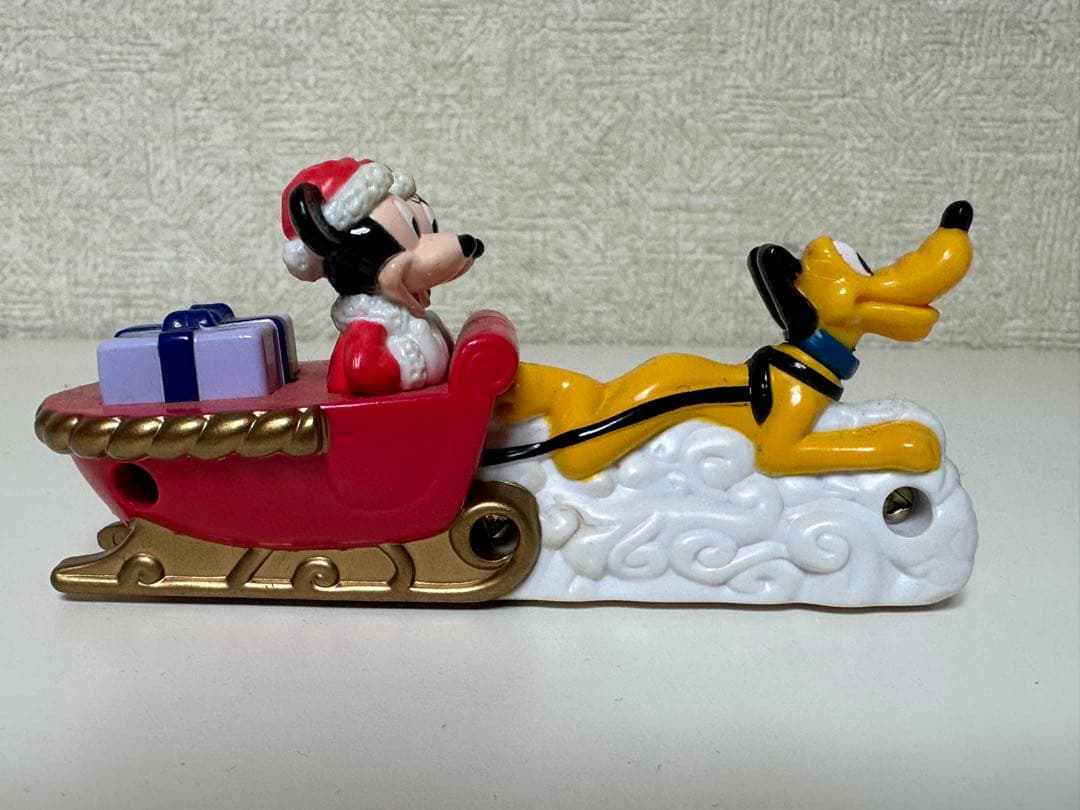 2001 クリスマス限定 サンタクロース ミッキー＆ミニー ミニカー トイカー