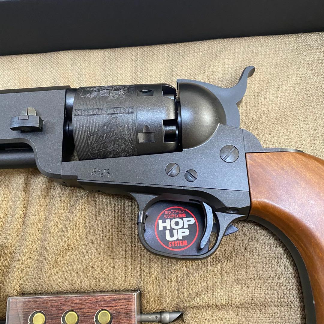 新品・未使用品　東京マルイ　エアーリボルバープロ M1851 NAVY