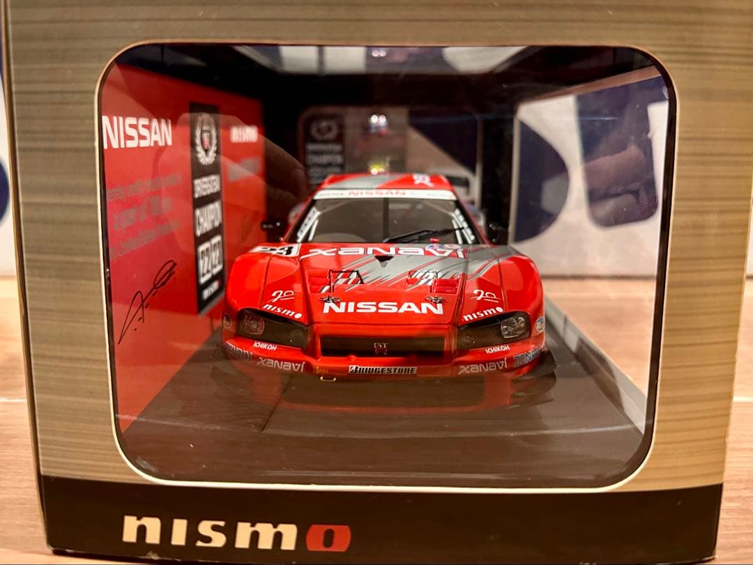 2003 XANAVI NISMO GT-R 限定R34 1/18 オートアート