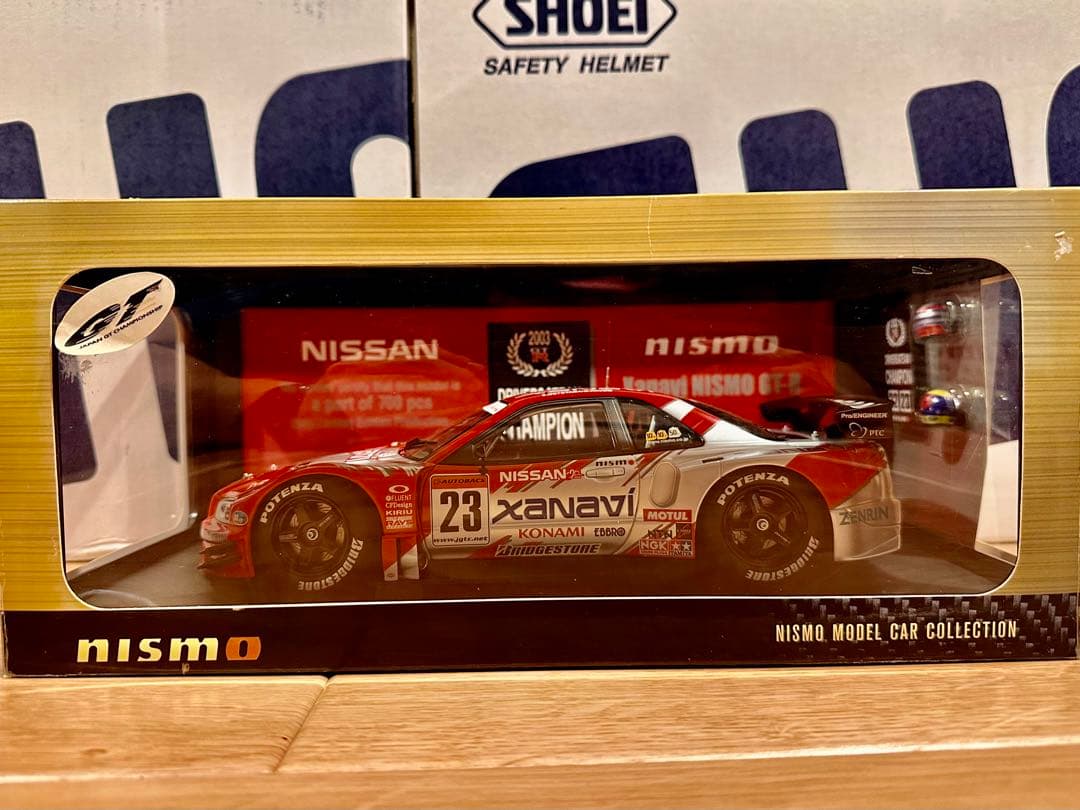 2003 XANAVI NISMO GT-R 限定R34 1/18 オートアート