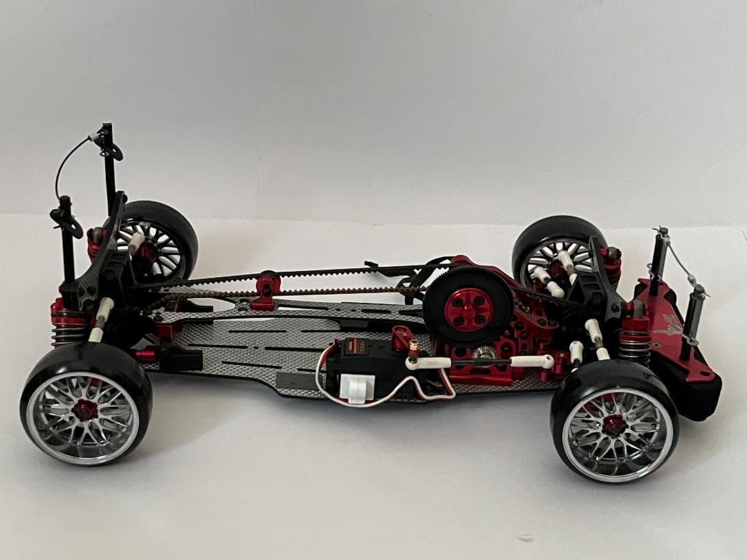 ヨコモ 1/10 ドリパケ DIB レッド ブラシレスモーター・サーボ付 完成品