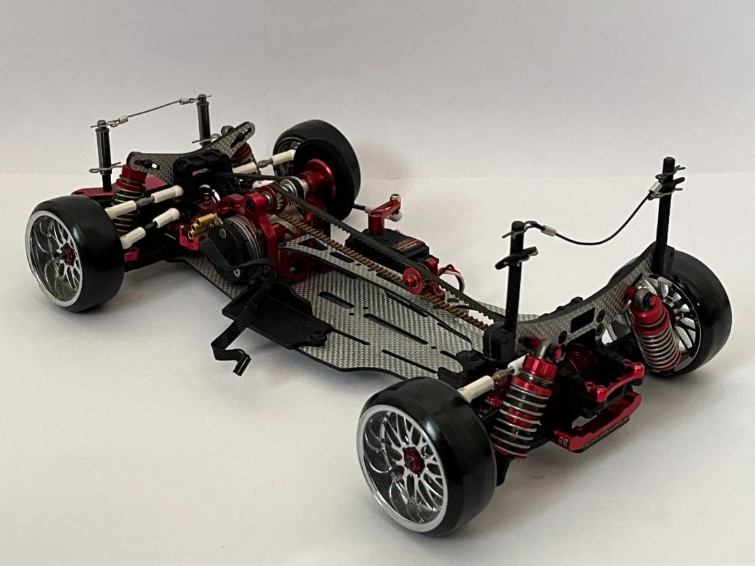 ヨコモ 1/10 ドリパケ DIB レッド ブラシレスモーター・サーボ付 完成品