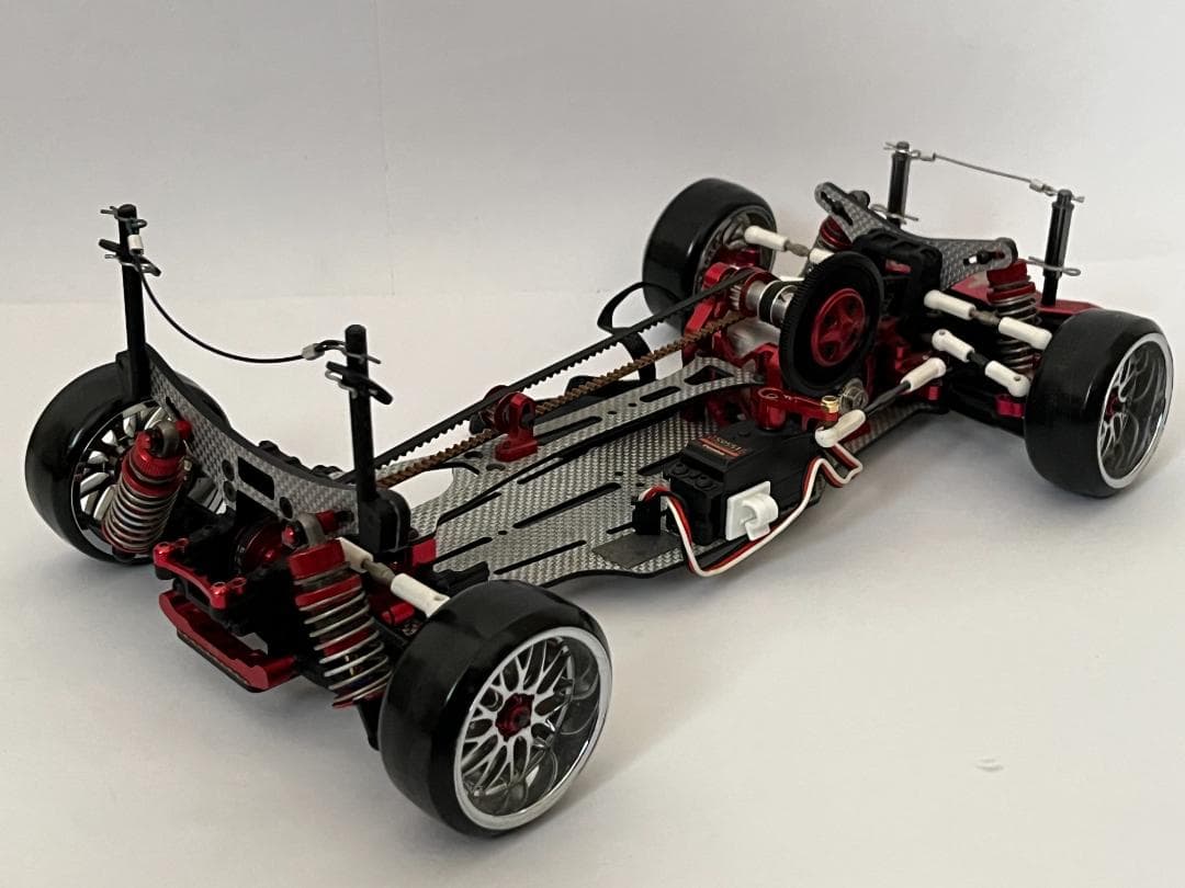 ヨコモ 1/10 ドリパケ DIB レッド ブラシレスモーター・サーボ付 完成品