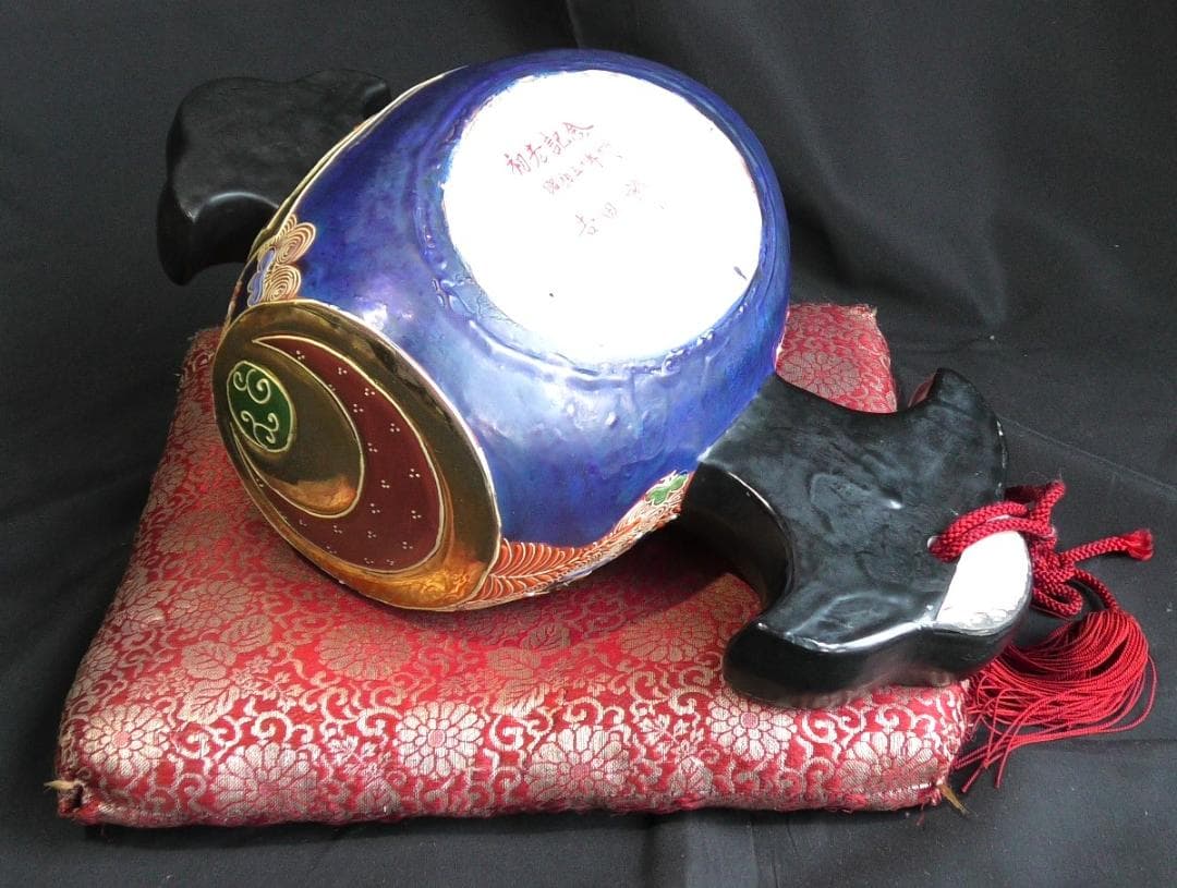 打ち手の小槌 九谷焼 置物 オブジェ 骨董品