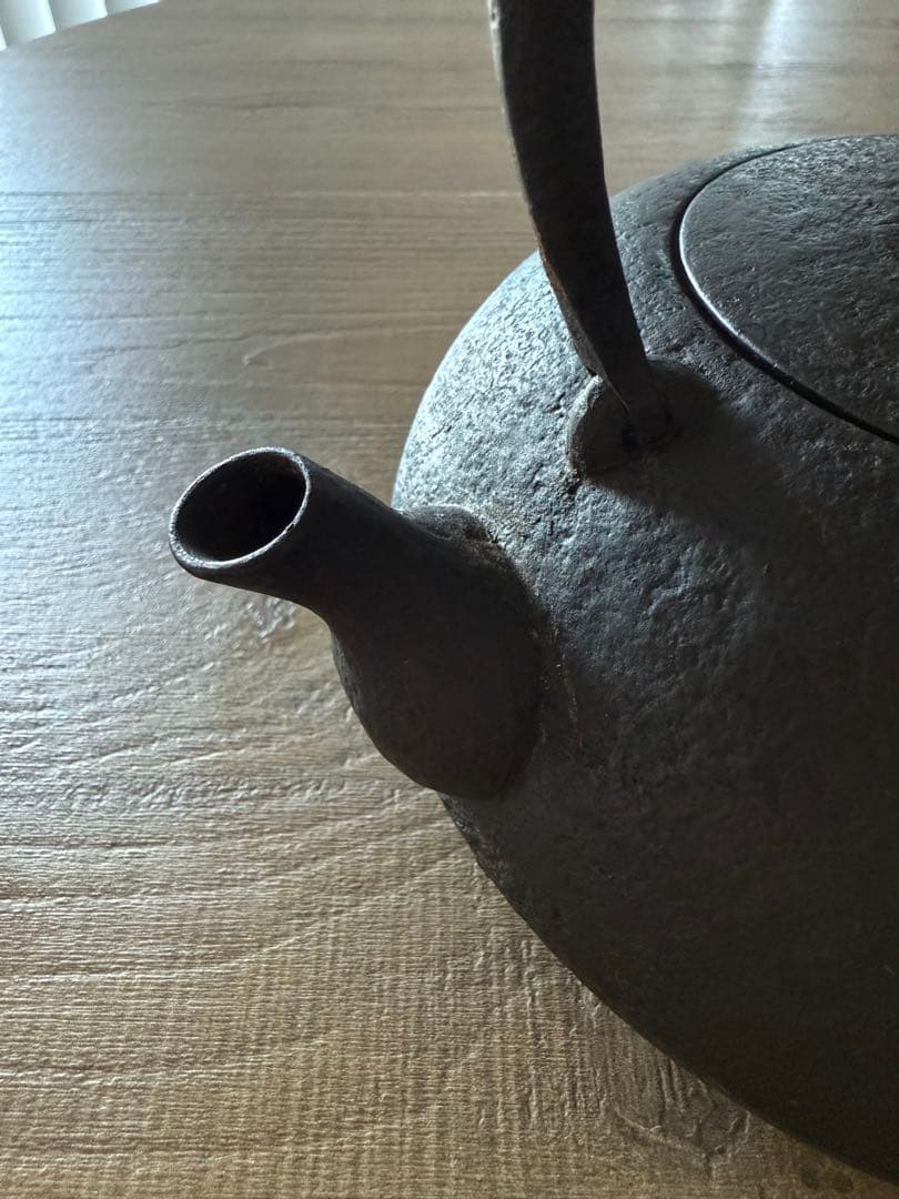 南部鉄器 鉄瓶 「釜定」19年熟成もの