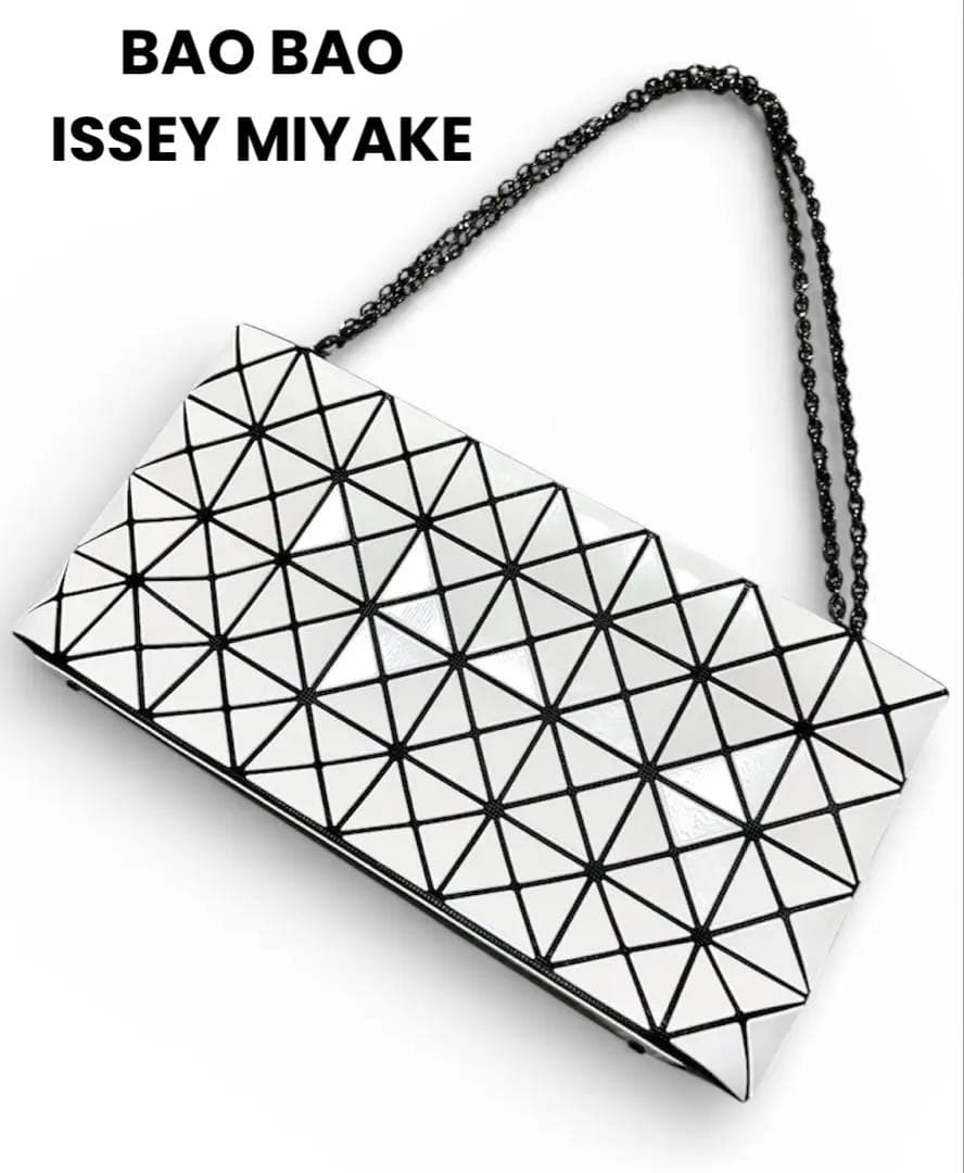 BAO BAO ISSEY MIYAKE バオ バオ チェーン 3WAYバッグ
