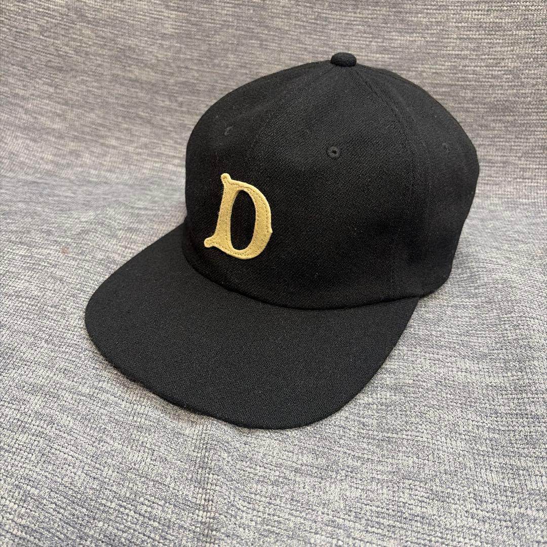 THE H.W.DOG&CO ウールベースボールキャップ　ブラック