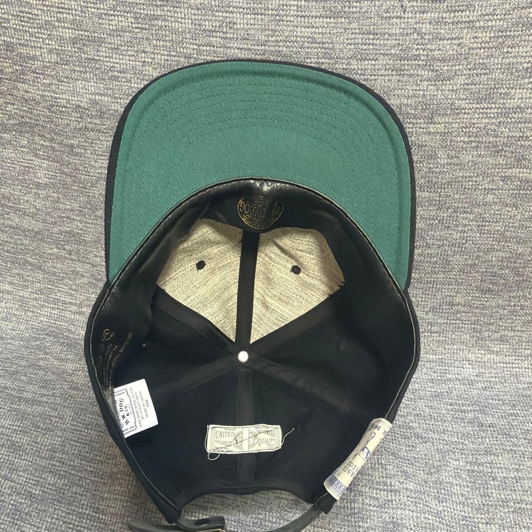 THE H.W.DOG&CO ウールベースボールキャップ　ブラック