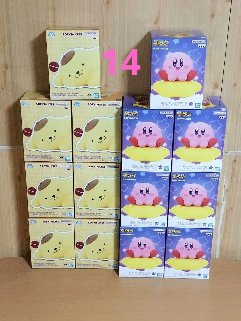 最新プライズフィギュア　星のカービィ　ポムポムプリン　SOFVIMATES