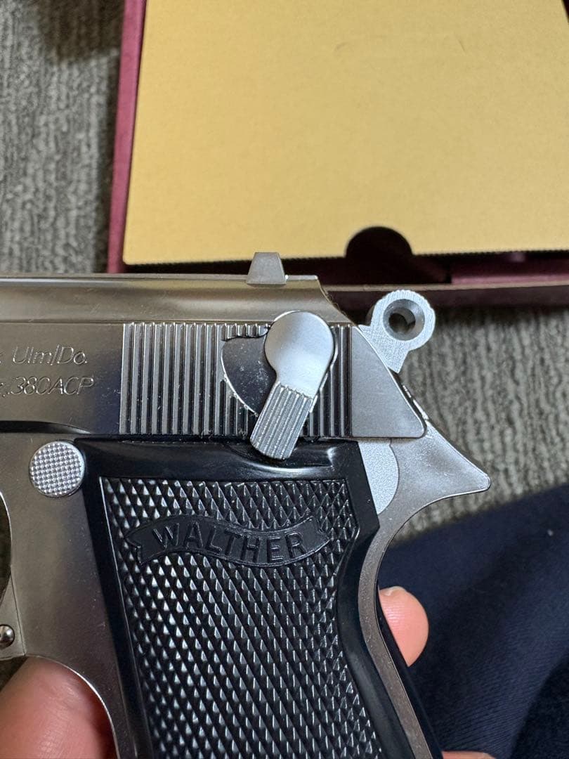 WALTHER PPシリーズ ガスガン 専用ケース付き