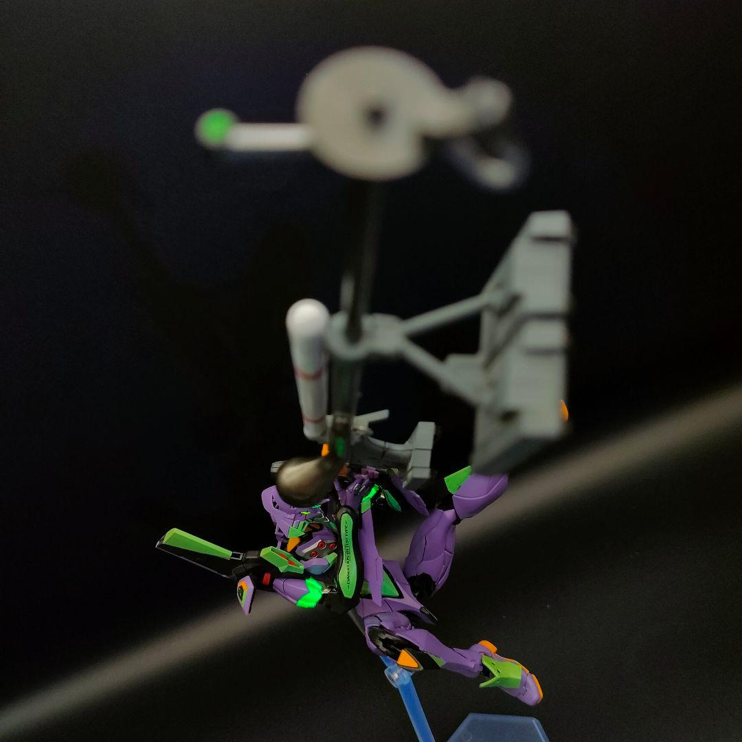 エヴァンゲリオン　初号機 RGカシウスの槍 陽電子砲TV ver.【全塗装完成】