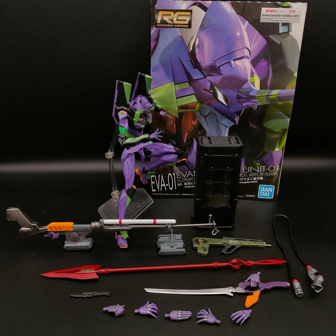 エヴァンゲリオン　初号機 RGカシウスの槍 陽電子砲TV ver.【全塗装完成】