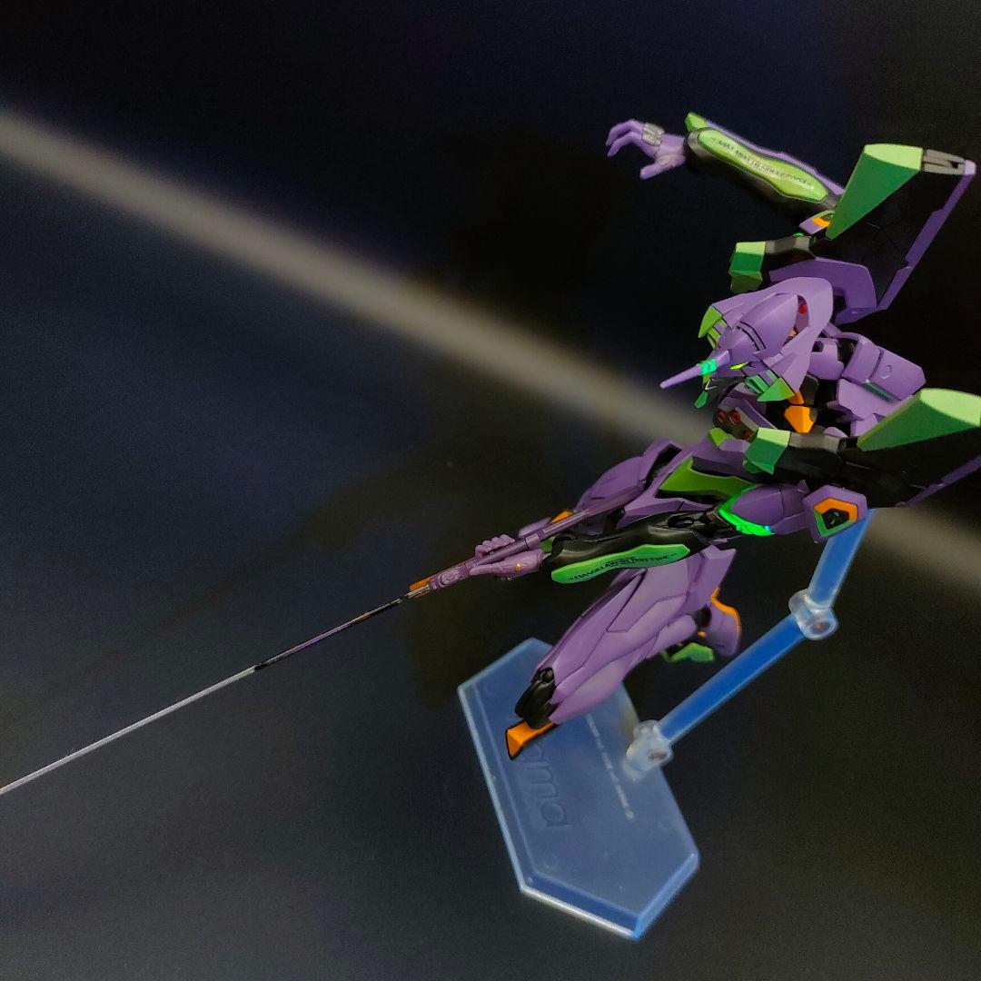 エヴァンゲリオン　初号機 RGカシウスの槍 陽電子砲TV ver.【全塗装完成】