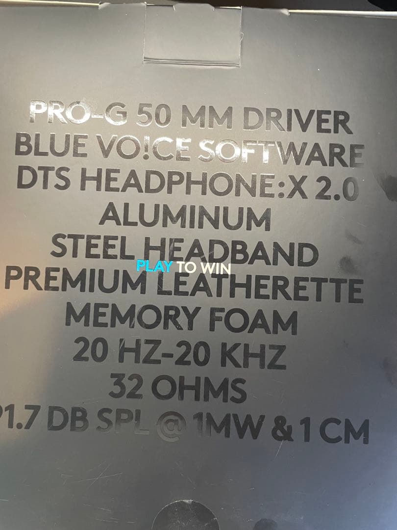 Logitech PRO-G ゲーミングヘッドセット