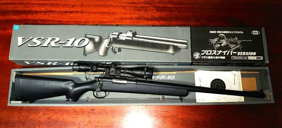 東京マルイ VSR-10 プロスナイパー スコープ付き 5/31までの出品