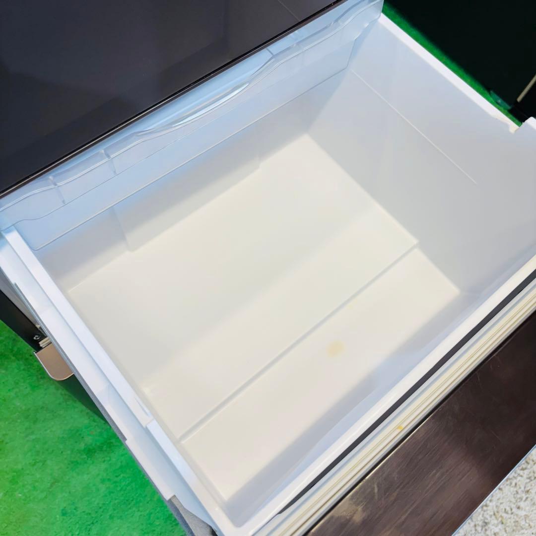 日立 315L 冷蔵庫 大容量 おしゃれ ブラウン ガラス面【地域限定配送無料】