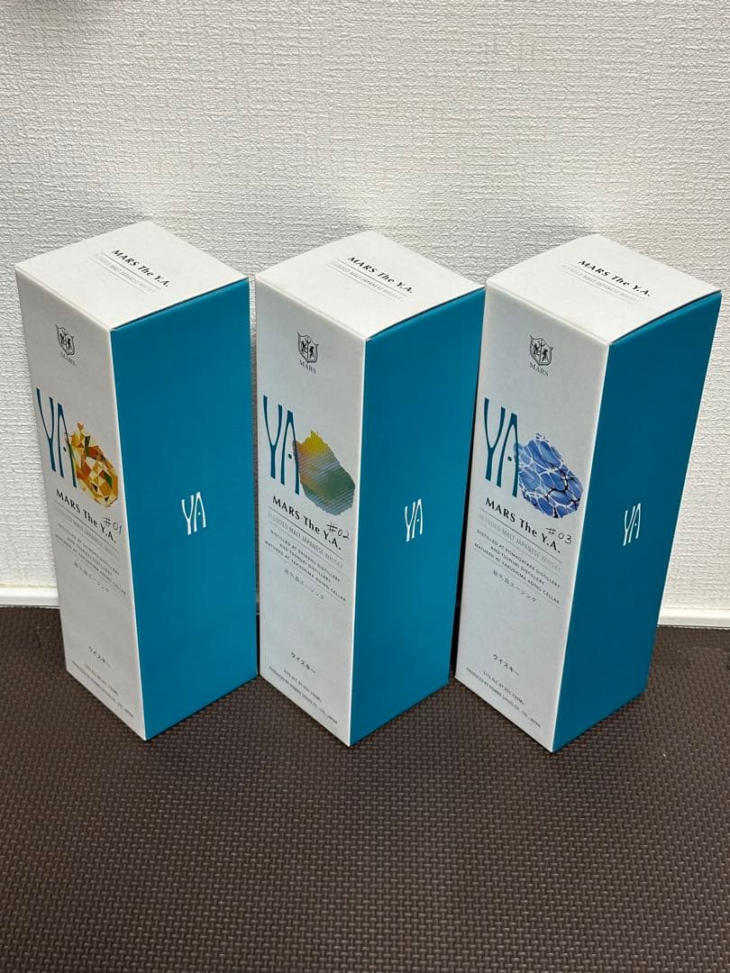 希少 数量限定品 マルス MARS The Y.A. #01 #02 #03