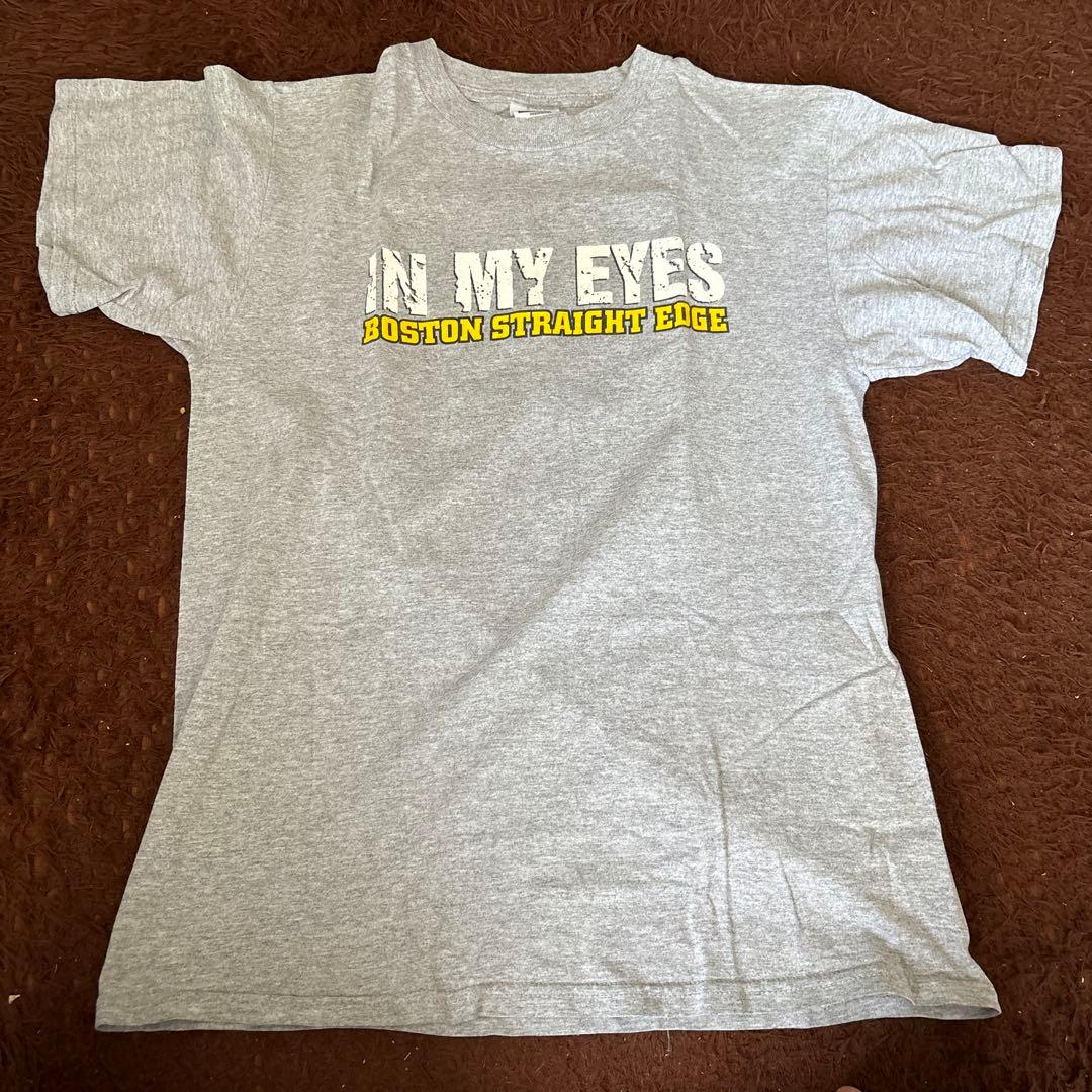 IN MY EYES boston straight edge tシャツ