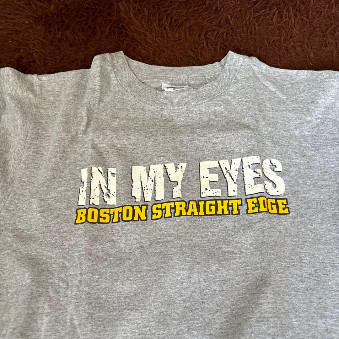IN MY EYES boston straight edge tシャツ