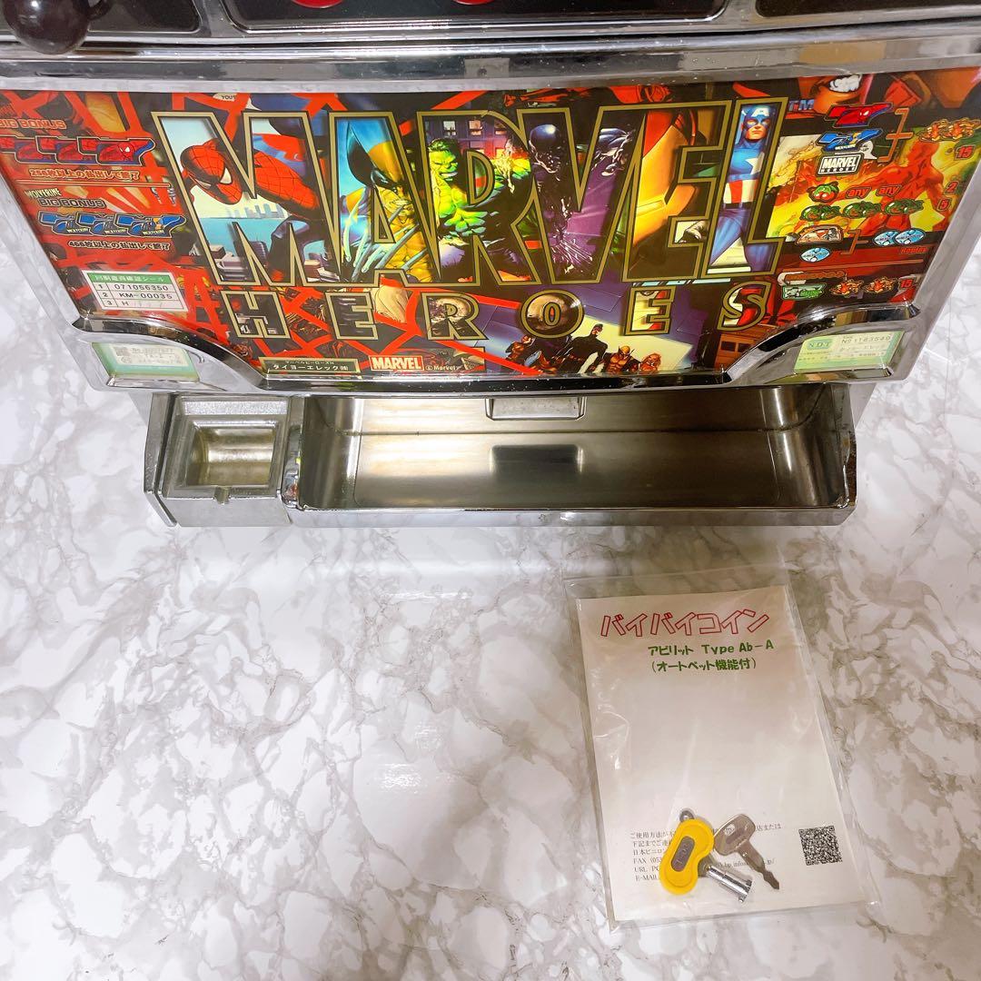 マーベルヒーローズ　タイヨーエレック　5号機 スロット 実機 メダル不要機