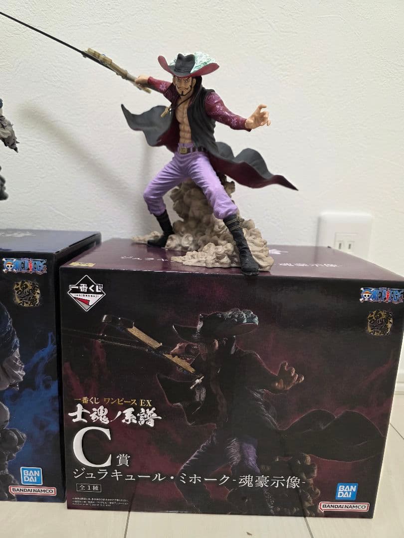 【開封品】一番くじ ワンピース EX 士魂ノ系譜 B賞C賞 ラストワン賞セット
