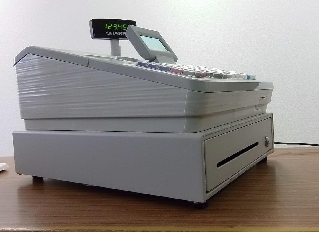 物販向227設定無料16部門　シャープ　インボイスレジスターXE-A307