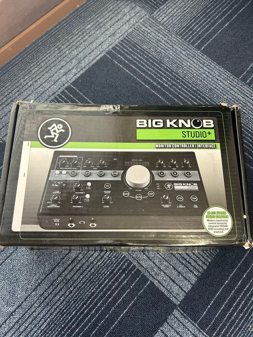 MACKIE モニタースピーカーコントローラー Big Knob Studio+