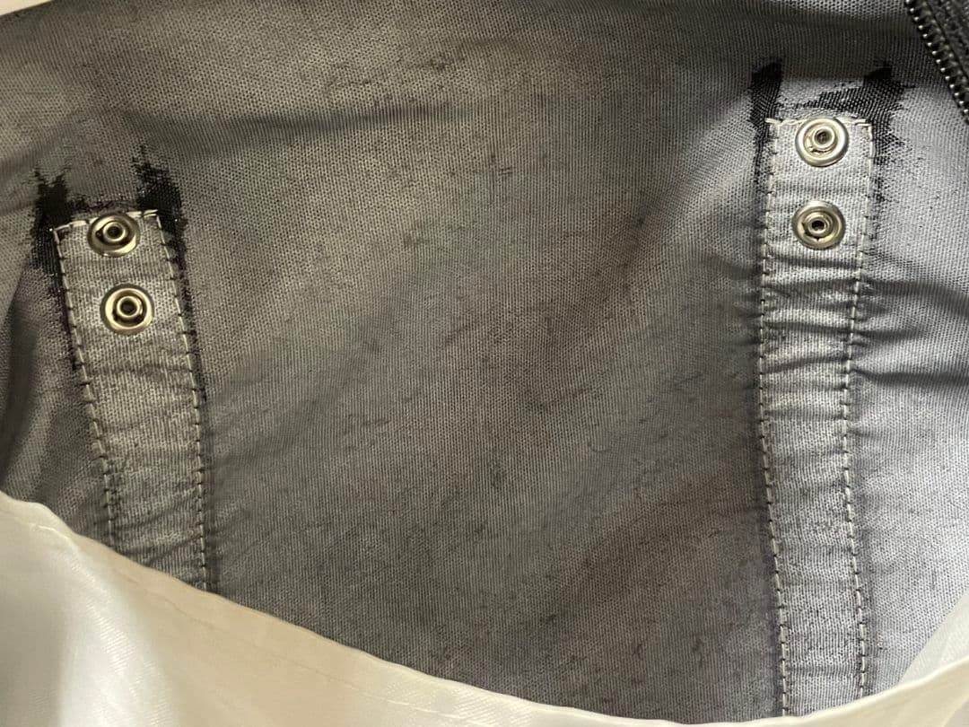 ワールドペガサス　スクールバック 旧ワッペ　黒ピンク