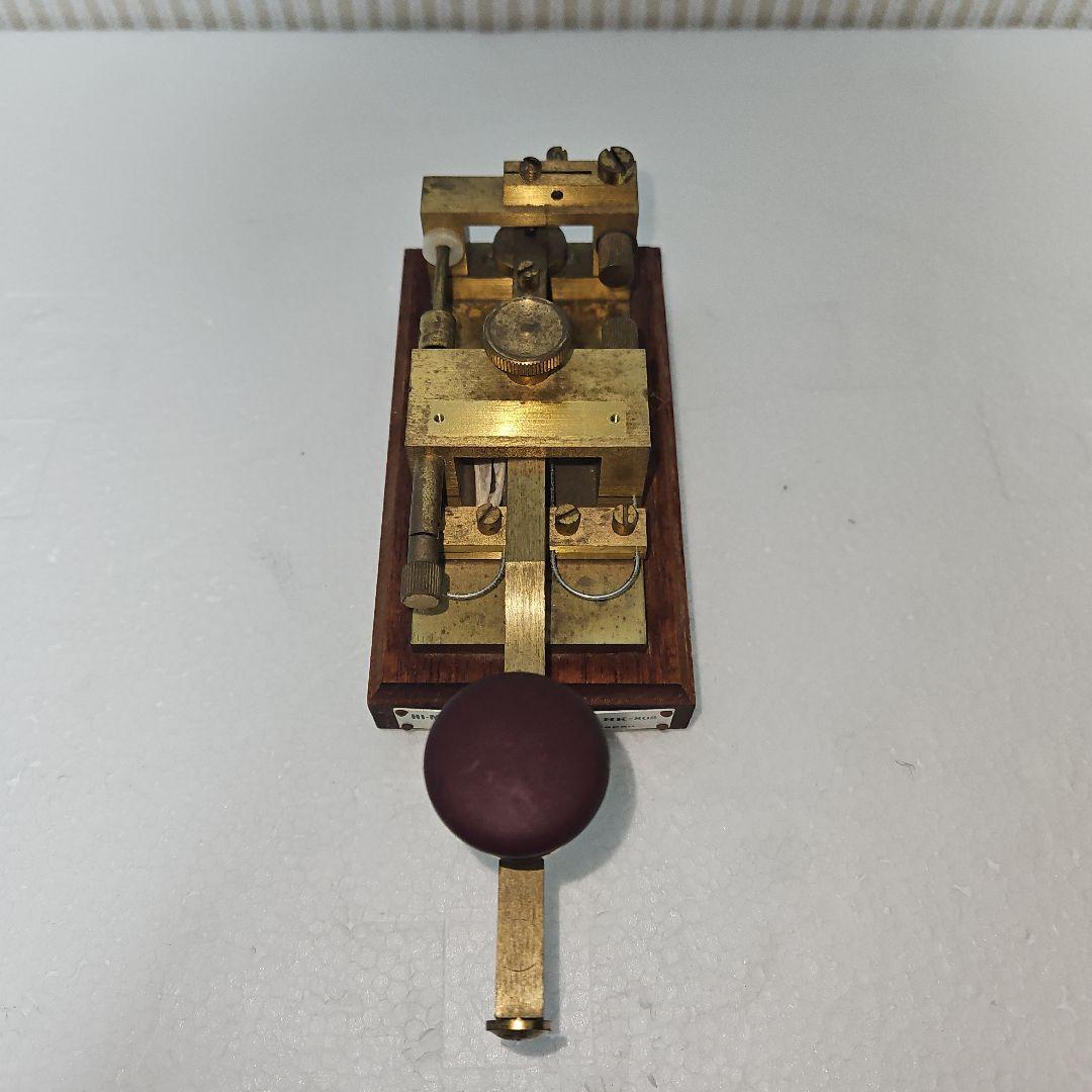 希少✨HI-MOUND ハイモンド HK-802 縦振り電鍵 ストレートキー