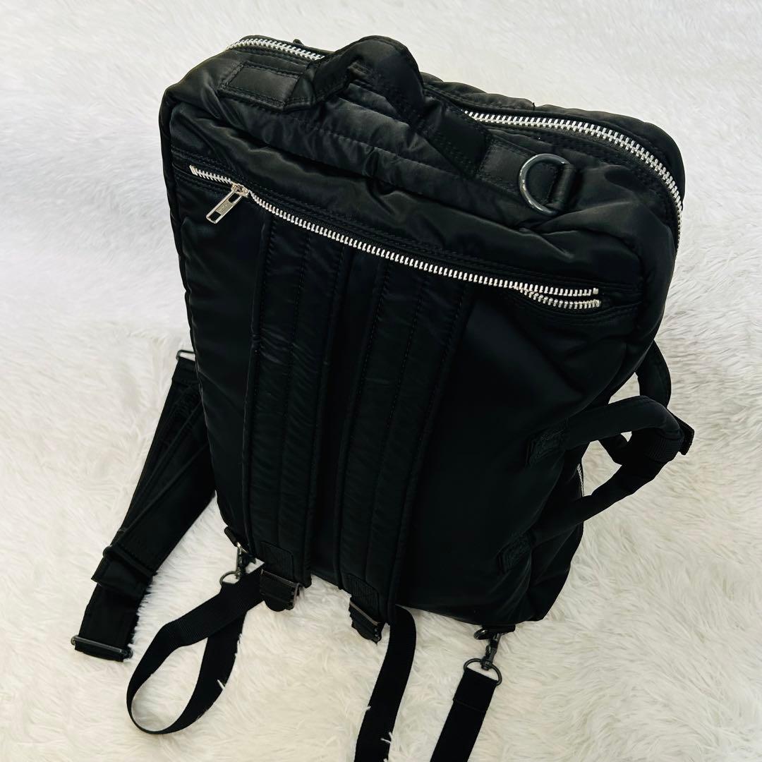 美品PORTER タンカー ブリーフケース 3way ビジネス　ブラック