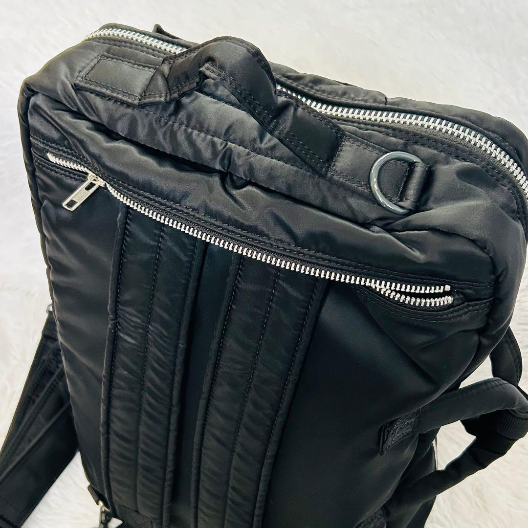 美品PORTER タンカー ブリーフケース 3way ビジネス　ブラック