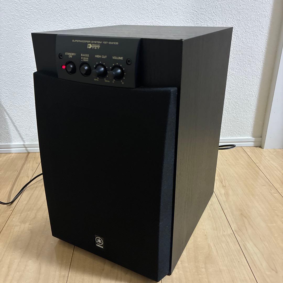 動作良好です！気持ちのいい低音YAMAHA　ヤマハ　ウーファーYSTーSW105