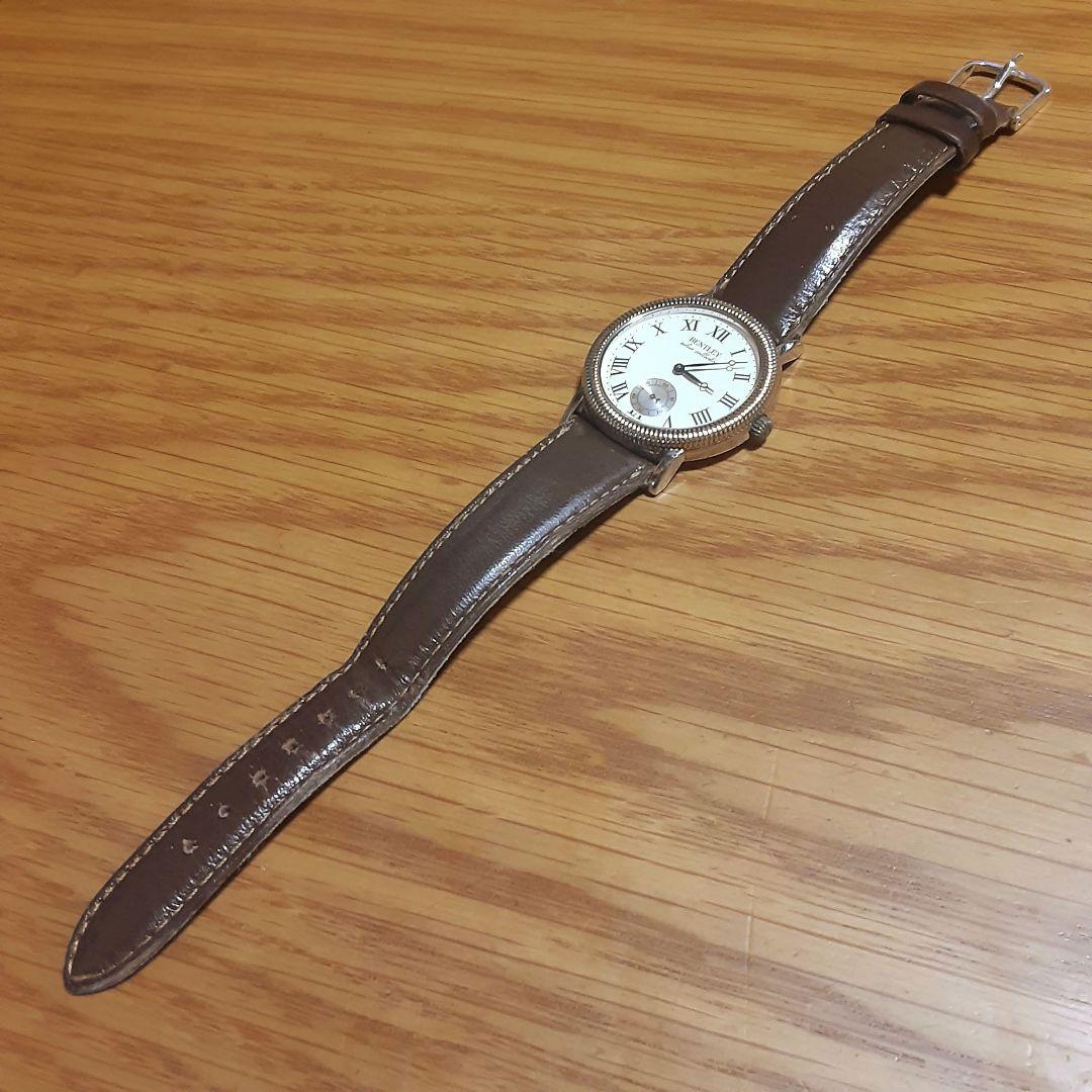 BENTLEY シルバー925刻印　スモセコ メンズ 腕時計　稼働品