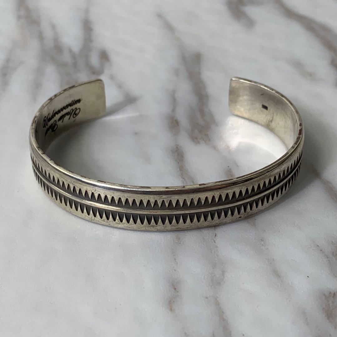 UNDERCOVER バングル シルバー925 刻印 GIZ柄 美品